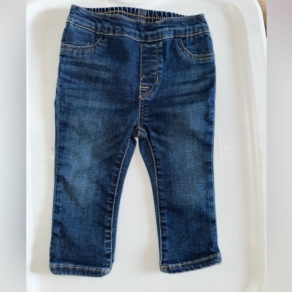 Polo Aubrie Denim Leggings. Size 12m